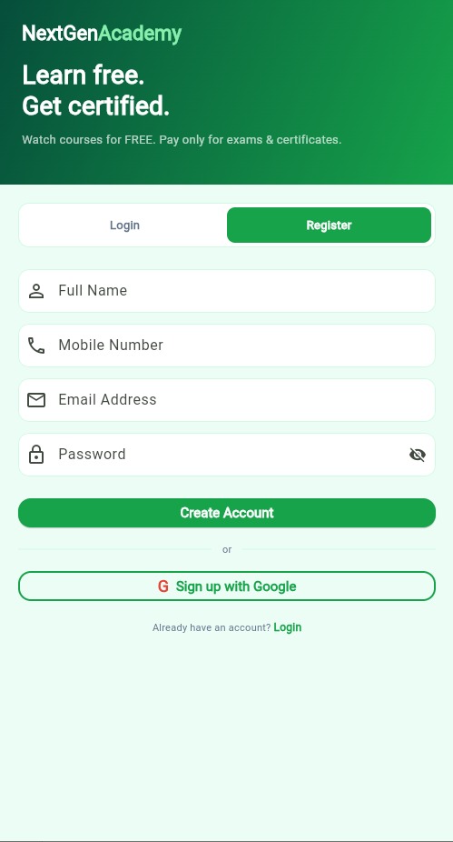 Edu Tech App screenshot 1