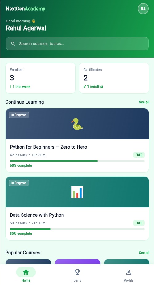 Edu Tech App screenshot 3