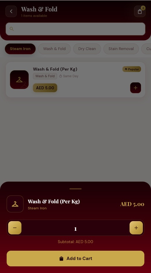 Eagles Laundry App screenshot 3