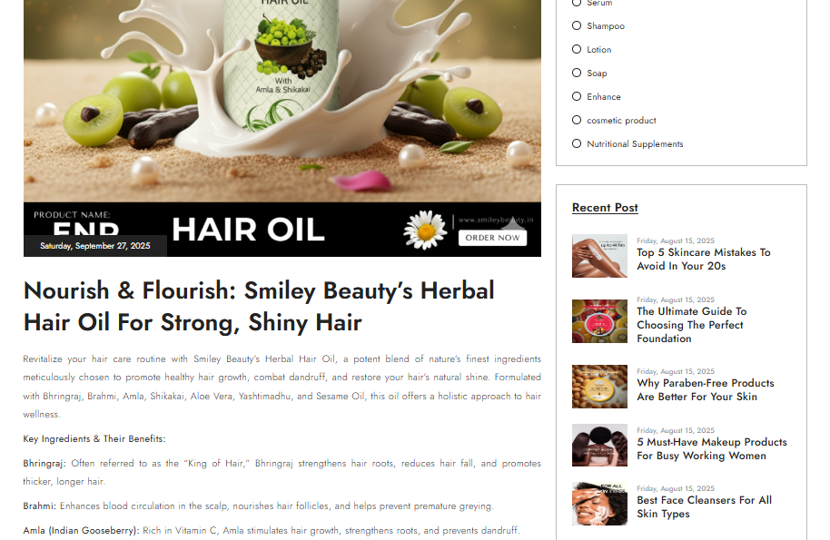 Smiley Beauty screenshot 1