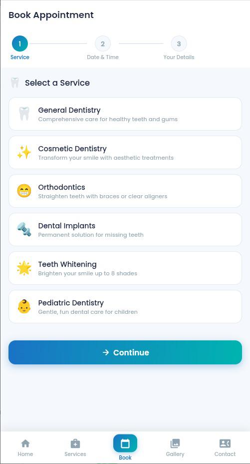 Craft Dental Center (App) screenshot 1