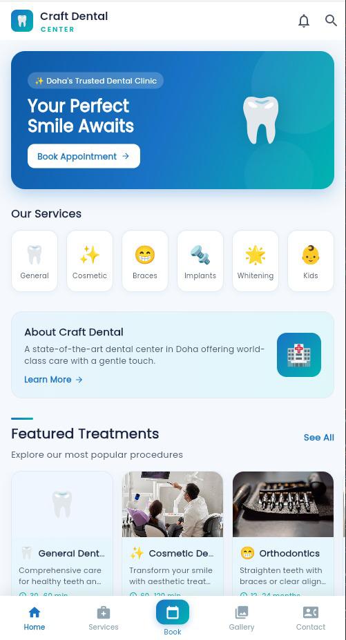 Craft Dental Center (App) screenshot 3