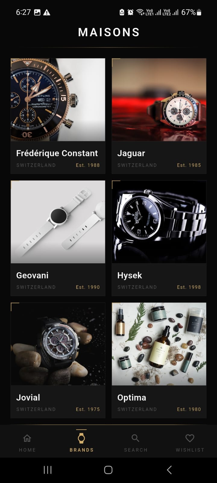 Horologist Watches screenshot 1