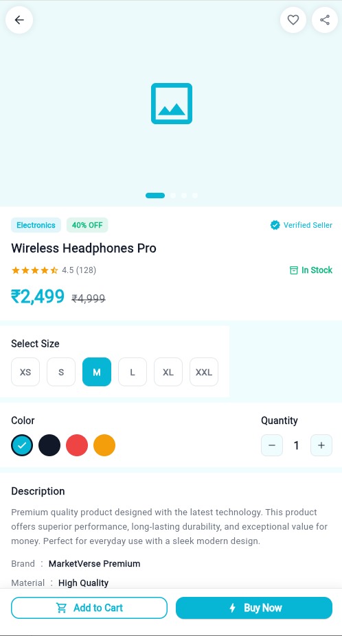 MarketVerse screenshot 4