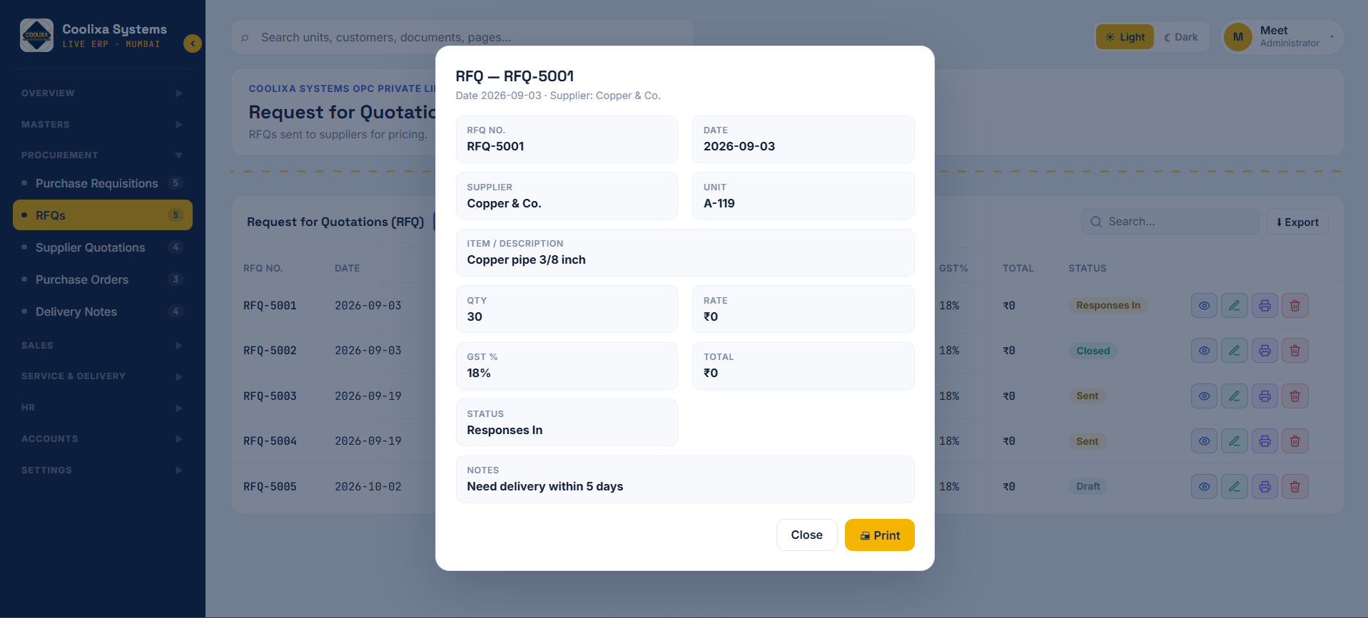 Coolixa CRM screenshot 3