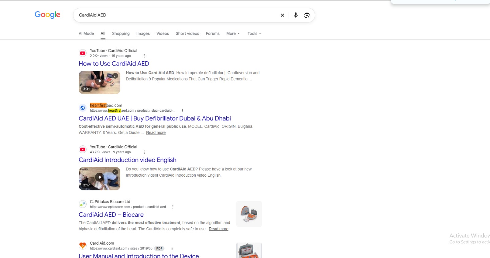 Heart First Response SEO screenshot 9