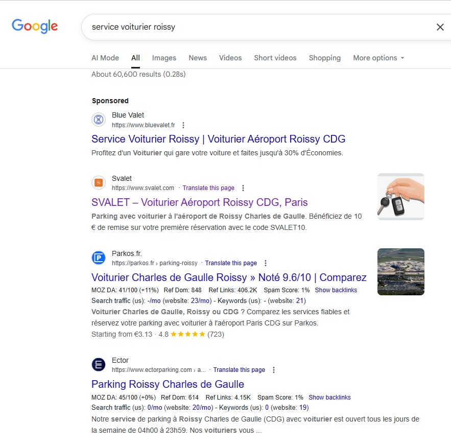 SVALET France SEO Optimization screenshot 4