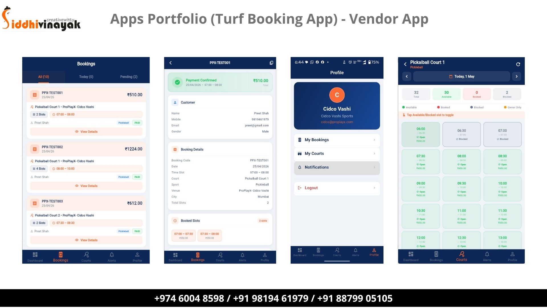 ProplayX Vendors App