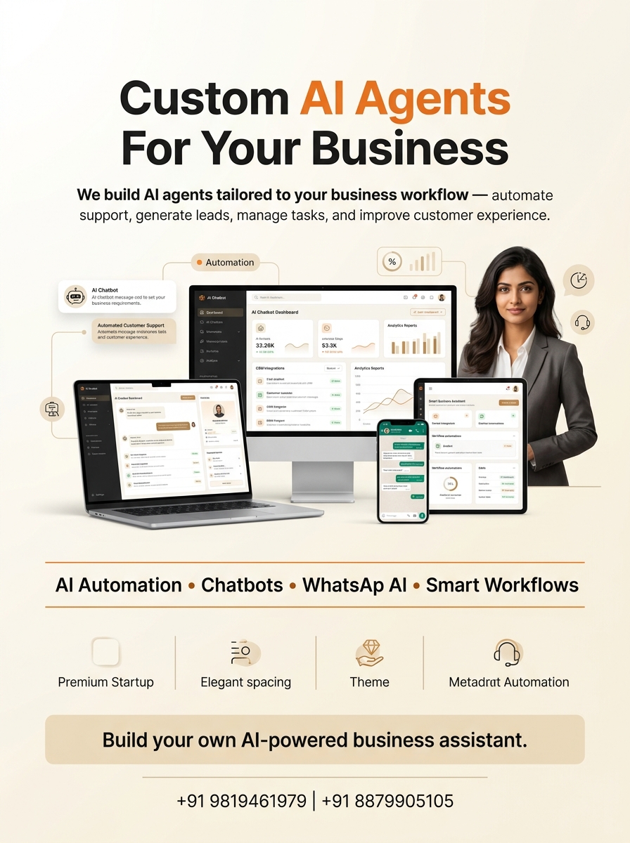 AI Agent (Business Automation) — Siddhi Vinayak Creativewitty Mumbai