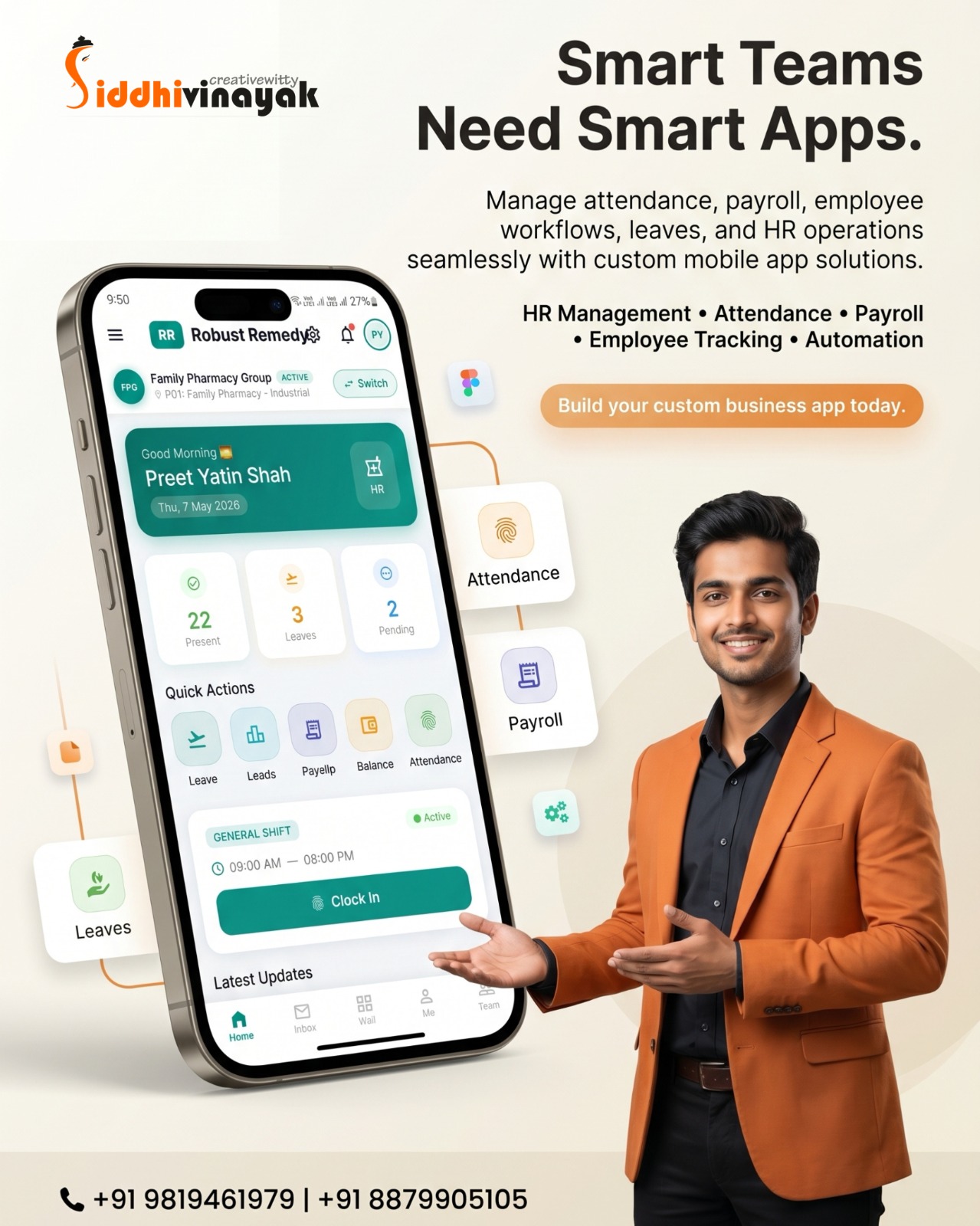 App Development — Siddhi Vinayak Creativewitty Mumbai